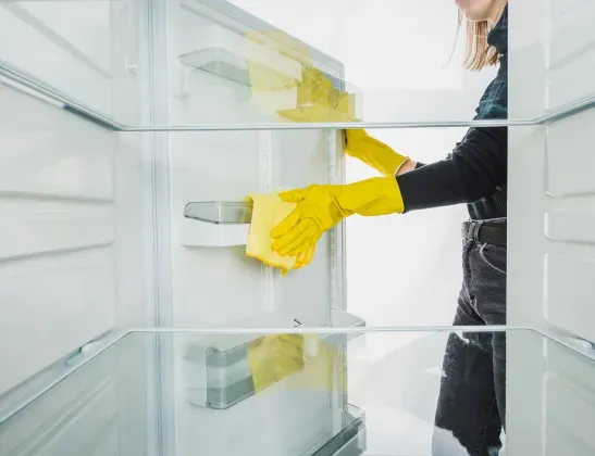 removing refrigerator shelves